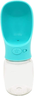  Portable Pet Water Bottle Dispenser (12 OZ, Blue)